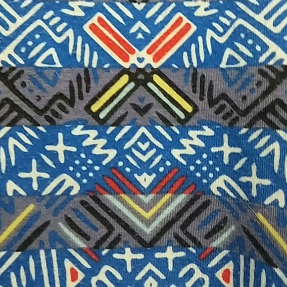 Lularoe Carly Xs dress geometric pattern - Picture 4 of 5